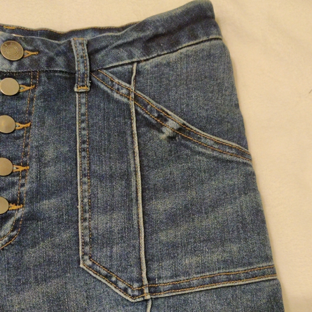 Kut from the Kloth Dark Wash Wide Leg Jeans - Picture 4 of 14